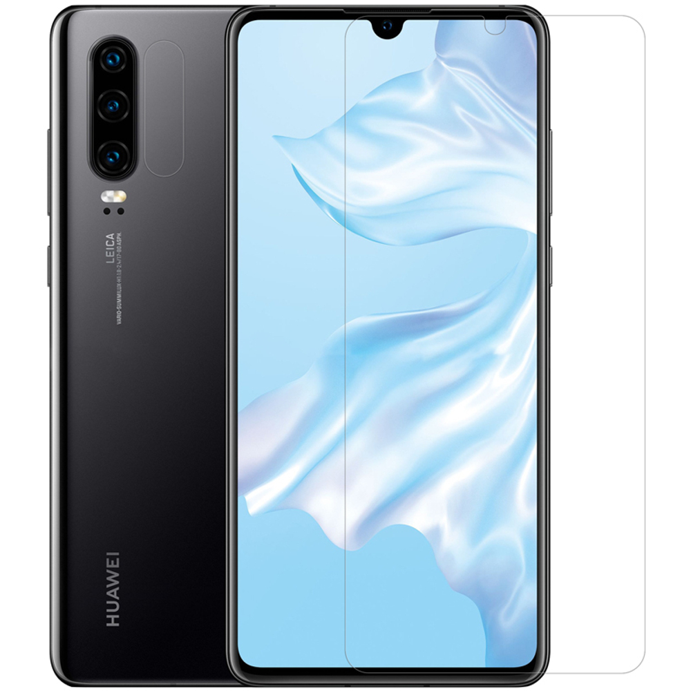 Защитная пленка для экрана и камеры на Huawei P30 от Nillkin Super Clear Protective Film