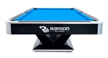 Бильярдный стол для пула RASSON "Victory 2 Plus" 8 футов (черный, сланец 30 мм)