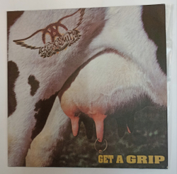 Винтажная виниловая пластинка LP Aerosmith Get A Grip (Россия 1993)