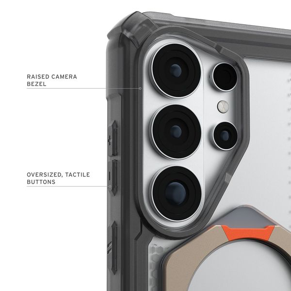 Чехол Uag Plasma XTE 360 Case для Galaxy S26 Ultra, Тонированный | Ash/Pop Orange