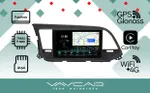 Магнитола для Hyundai Elantra 2016-2018 - Vaycar VA23-0581-2K на Android 13, Быстрая, 2K QLED, CarPlay,4G SIM-слот