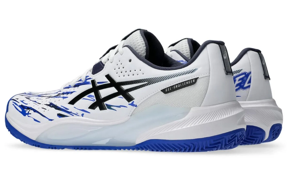 Мужские кроссовки для Padel Asics Gel-Challenger 15 Padel L.E. - white/indigo fog