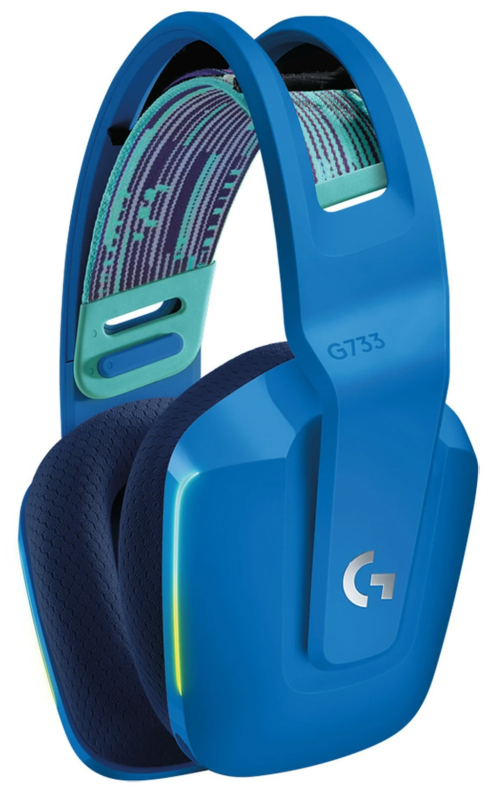 Беспроводная компьютерная гарнитура Logitech G G733 LightSpeed, blue