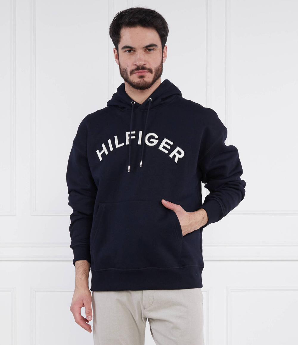 Худи HILFIGER ARCHED Tommy Hilfiger - темно-синий(MW0MW31070)