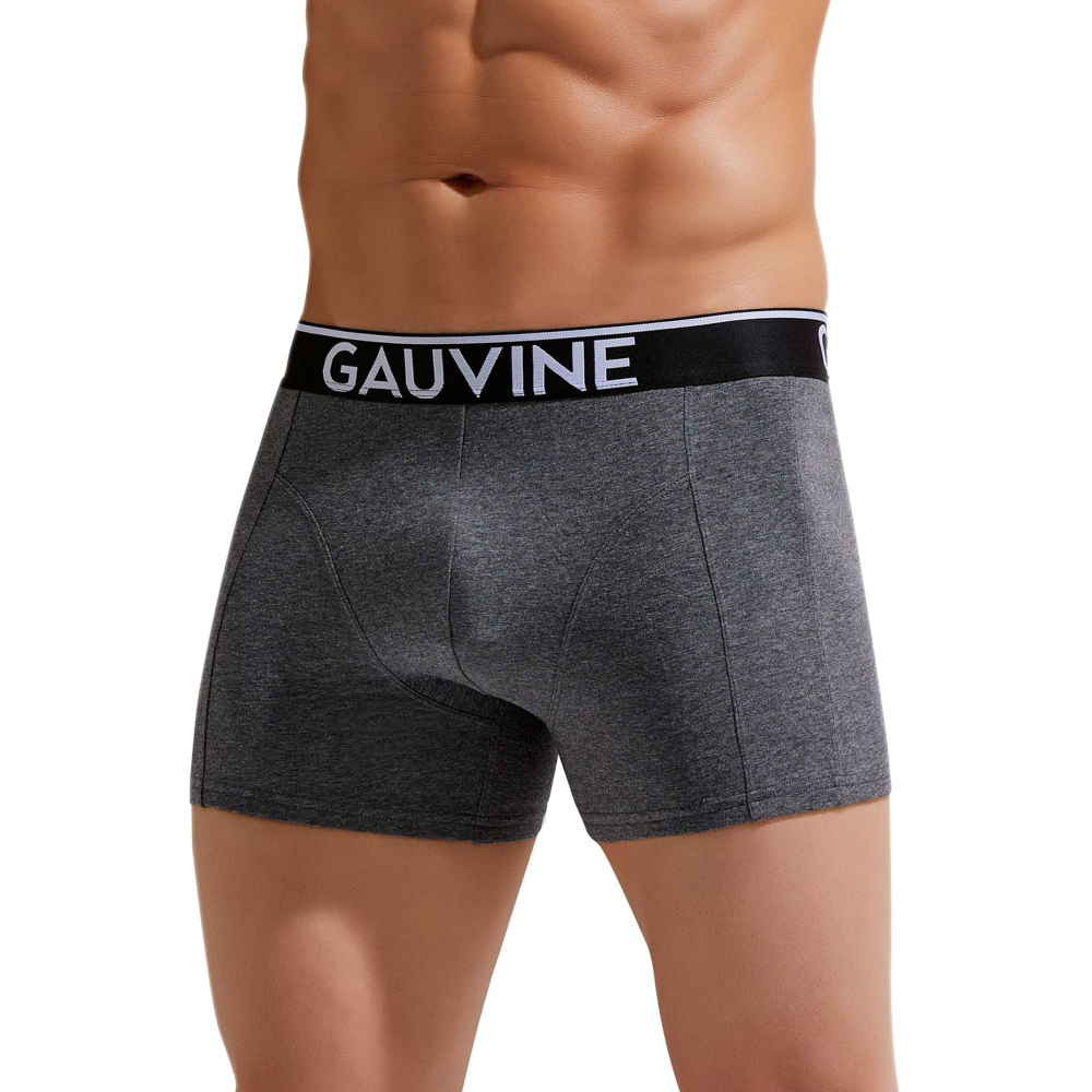 Хлопковые трусы-боксеры Cotton Essentials Trunk (Размер: XL) (Цвет: темно-серый)