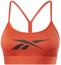 ТОП теннисный Reebok Womens Lux Skinny Strap - dynamic red