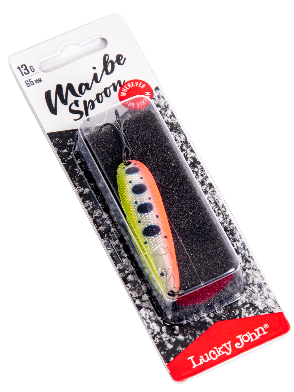 Блесна Lucky John Maibe Spoon 65 мм, 13 г, цвет 011
