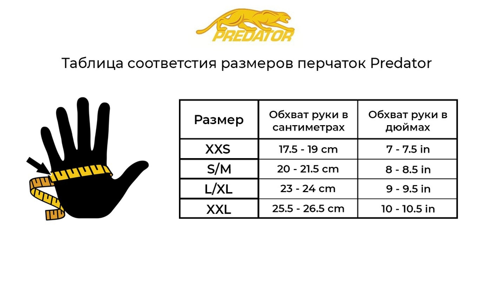 Перчатка для бильярда "Predator Second Skin" черно-серая правая XXS