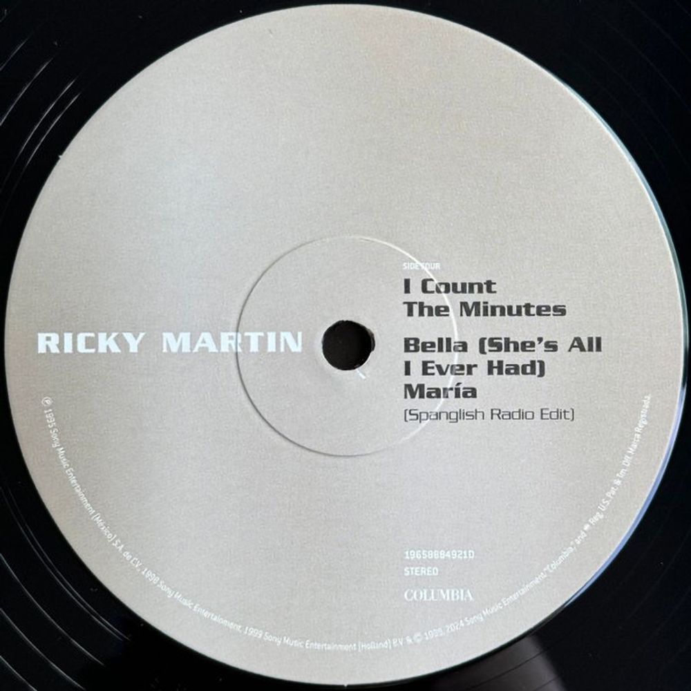 Ricky Martin. Ricky Martin (25th Anniversary Edition) (2LP) Новая запечатанная виниловая пластинка