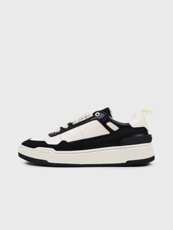 Кроссовки Foot Industry The Plateau Off-White / Black Low Top Sneakers
