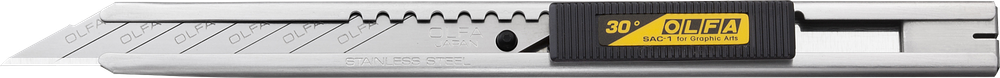 OL-SAC-1 Нож для графических работ, «AUTOLOCK» фиксатор, 9 мм