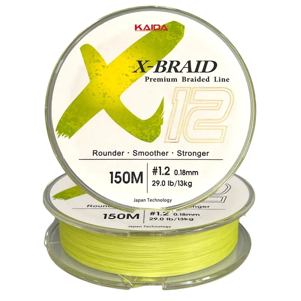 Плетенка KAIDA X12 BRAID (150м)