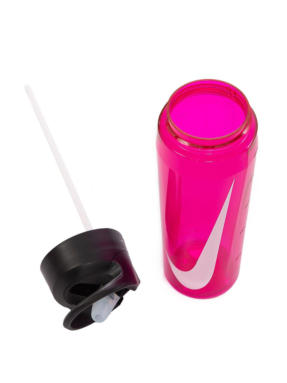 Бутылка для воды Nike TR Hypercharge Straw 24 OZ, красный, белый, 710 мл, N.000.3184.028.24