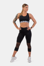 Топ MEDIUM IMPACT CROSS BACK SPORTS BRA 410 Черный