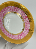 Кофейная пара розовая Legle, Limoges