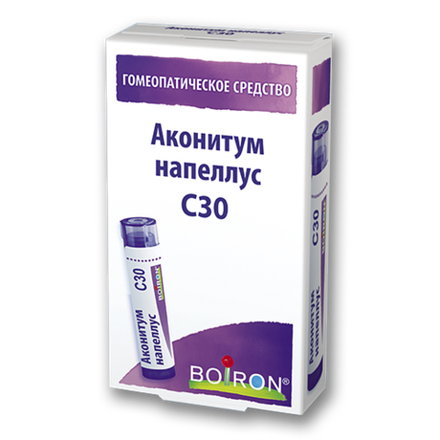 Аконитум напеллус (Aconitum napellus) C30 Буарон