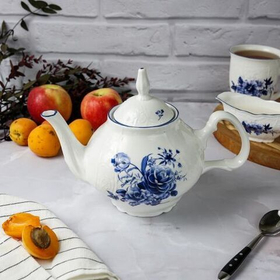 Чайник 1200мл,коллекция "Blue Flower" P.L. Proff Cuisine