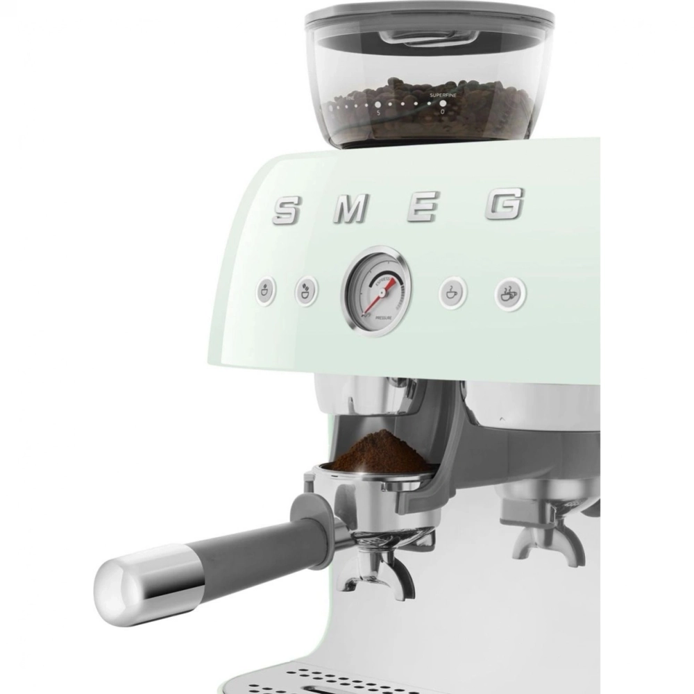Кофемашина Smeg EGF03PGEU пастельный зеленый