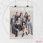 Постер А4 - TWICE - Eyes Wide Open