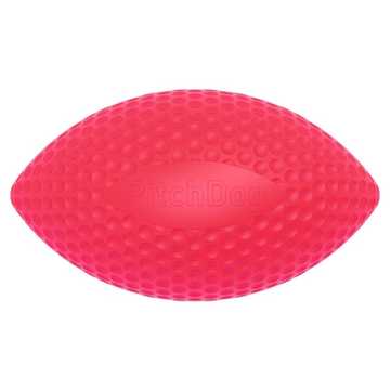 Игровой мяч-регби PitchDog SPORTBALL для апортировки 9 см, розовый