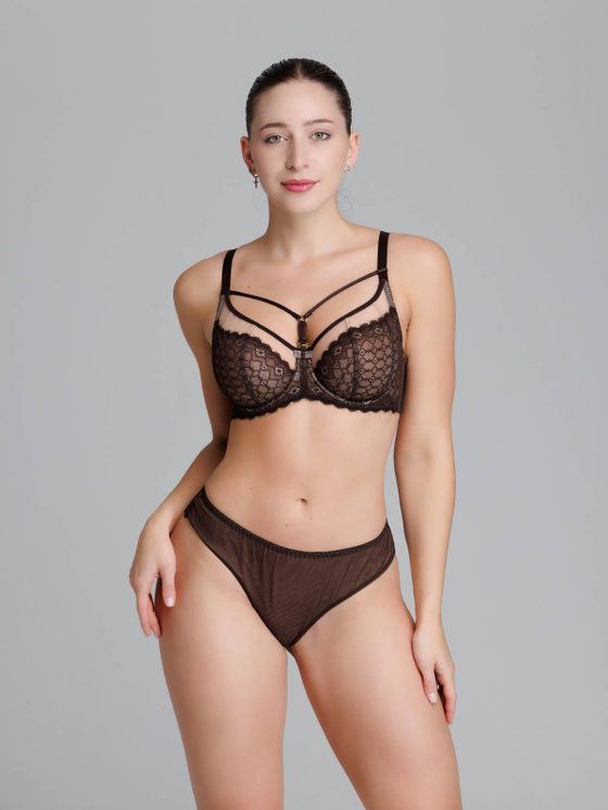 Бюстгальтер мягкая чашка на каркасах со съемными стрепами ZE:BRA_586525