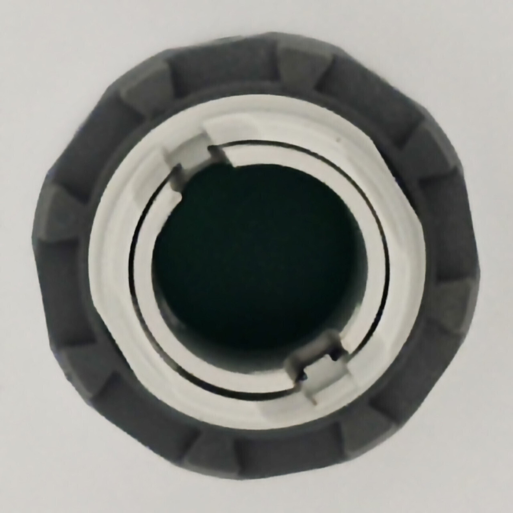2шт Кнопка лампа зелёная  светосигнальная ABB MP1-30G с фиксацией 1SFA611100R3002