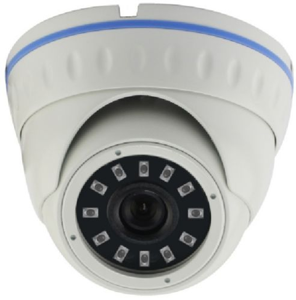 MP-IP-DN2.0-CX-P/M (XM) купольная уличная IP видеокамера, 2.0Мп, f=2.8мм, POE, микрофон