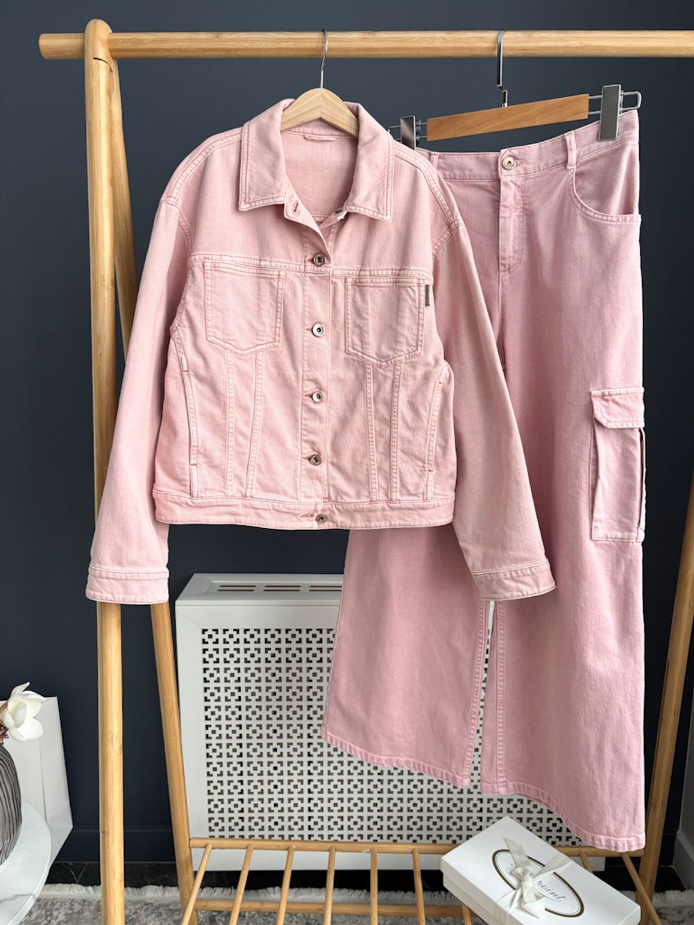 Джинсовый костюм Brunello Cucinelli, 152