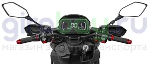 Электроскутер GT Tank 3000W (72V/30Ah) - Чёрный фото №14