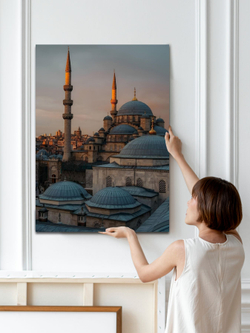 Картина Вечерний азан модульная 50x70см 1шт.