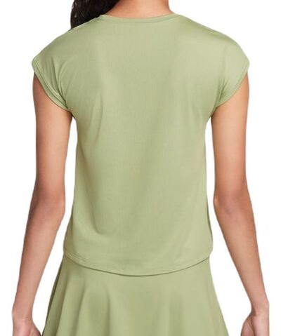 Женская футболка теннисная Nike Court Dri-Fit Victory Top Short Sleeve - alligator/black