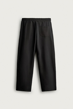 ZARA ДЖОГГЕРЫ WIDE-FIT, ЧЕРНЫЙ