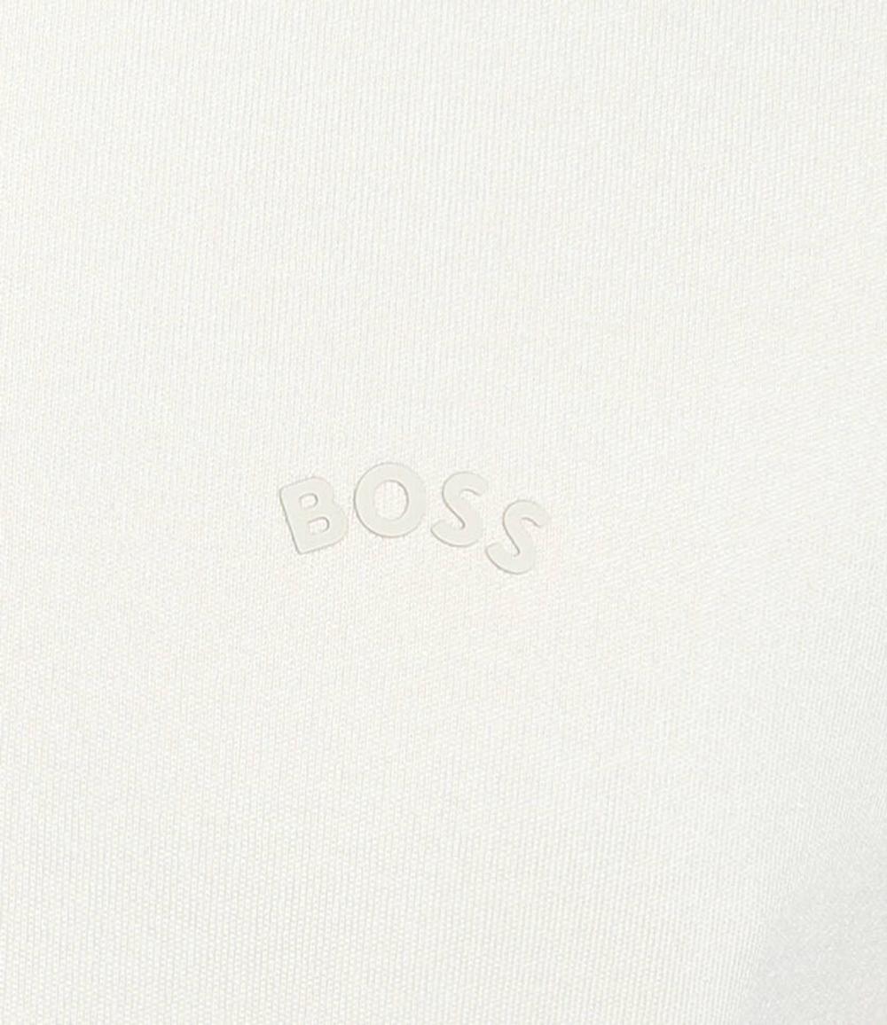 Худи saggy curved BOSS GREEN - экрю(50469104)