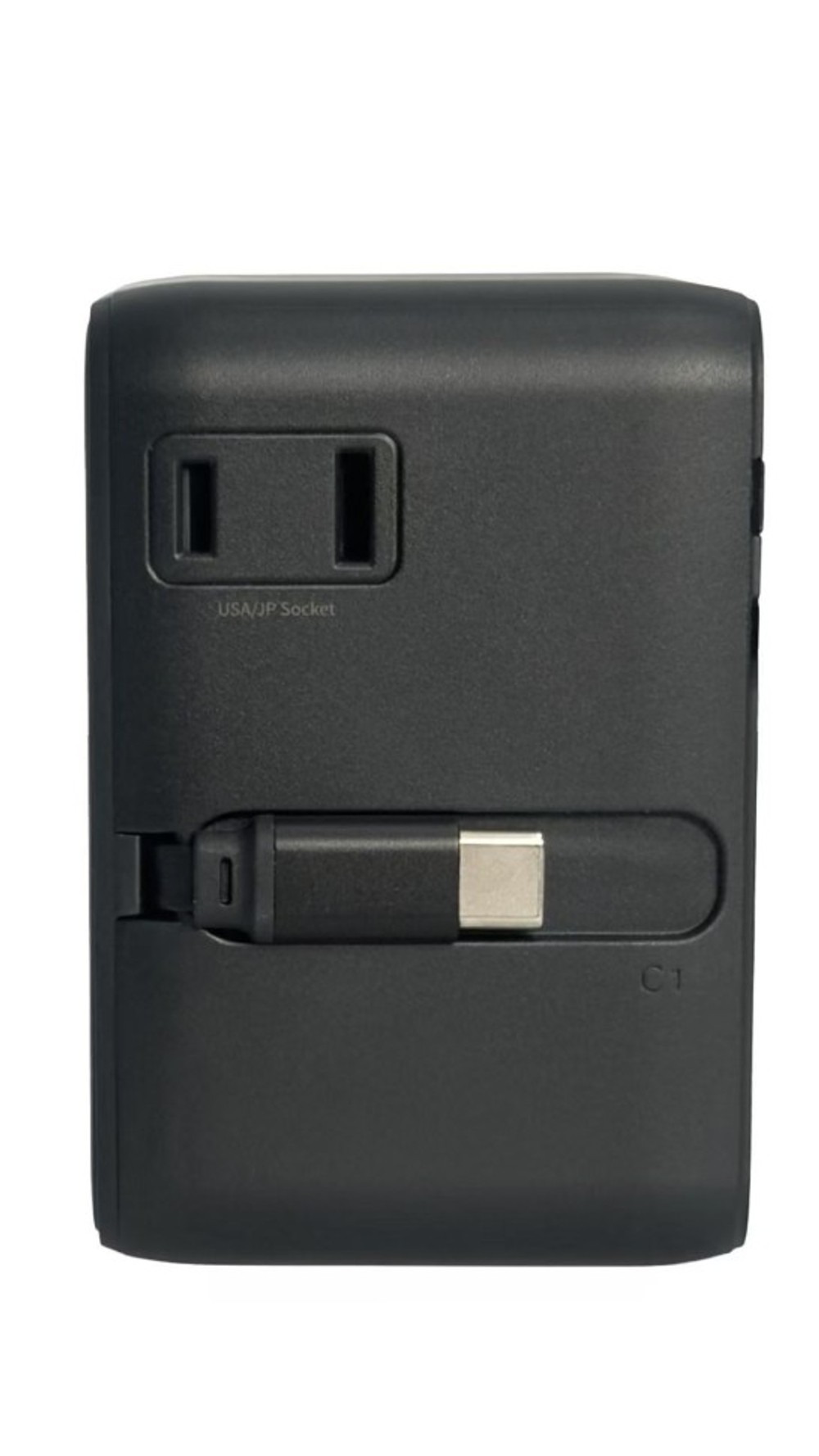 Сетевой универсальный адаптер Keephone Marco 70W 2USB/3C черный