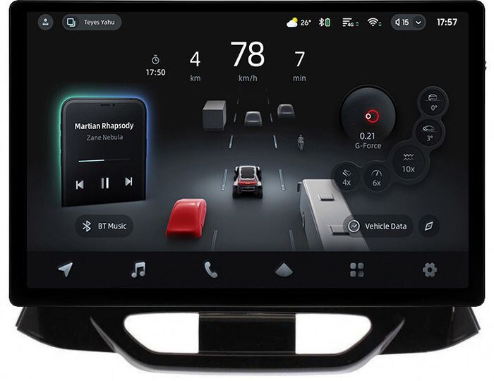 Магнитола для Lada Xray 2015-2022, Xray Cross - Teyes CC4-PRO монитор 13" 2K QLED на Android 13, Быстрейшая, Snapdragon 778G, ИИ, CarPlay, DSP, 4G SIM-слот