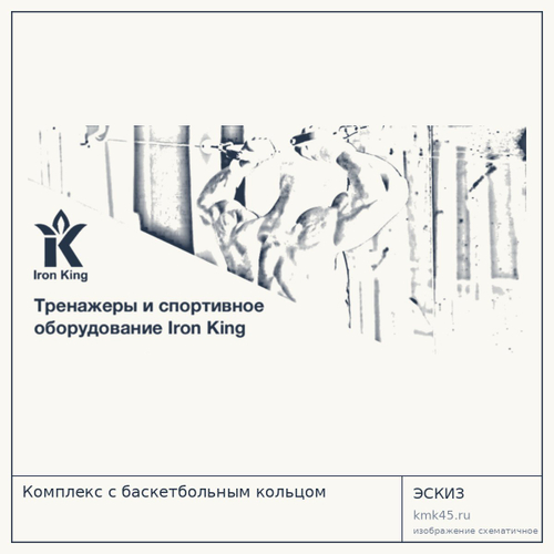 Комплекс с баскетбольным кольцом