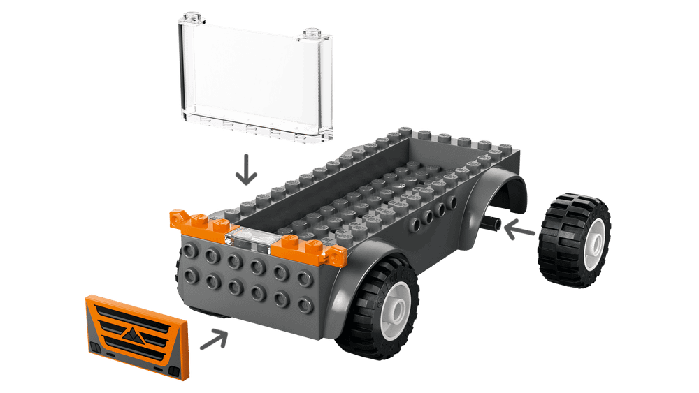 Конструктор LEGO City 60491 Motorcycle Transporter