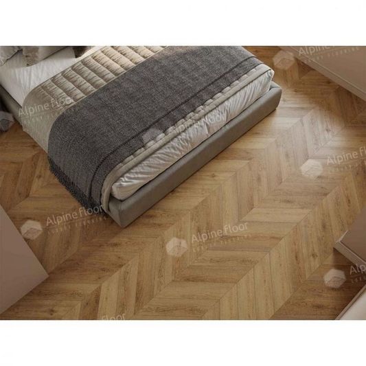 SPC ламинат Alpine Floor - Chevron Дуб Буна (ECO 18-15)
