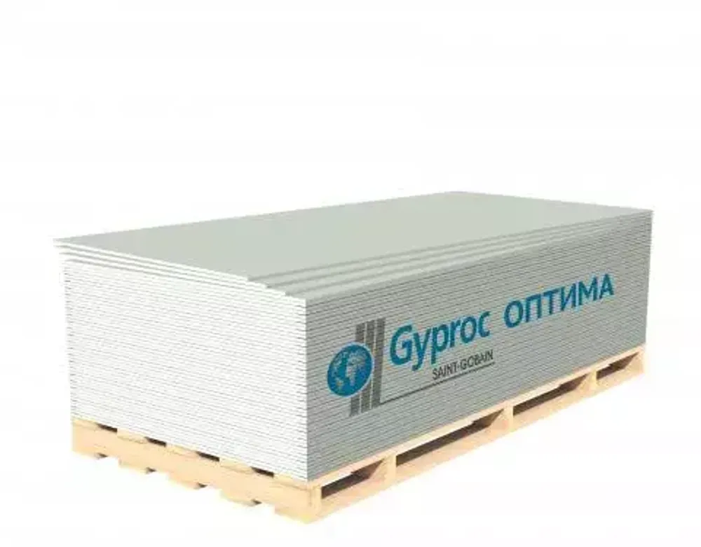 ГКЛ Гипрок Оптима 2500х1200х12,5 мм (50)