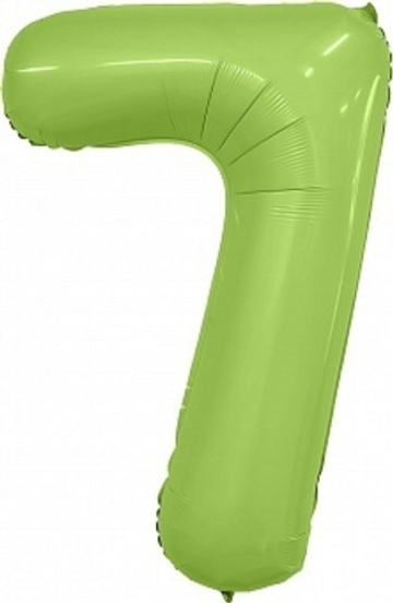 Р Цифра 7 Slim Мистик Фисташка (40''/102 см)