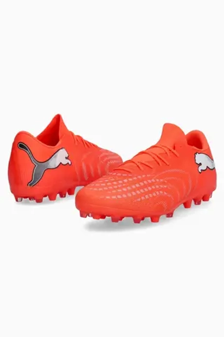 Бутсы Puma Future 9 Match Low MG - красный