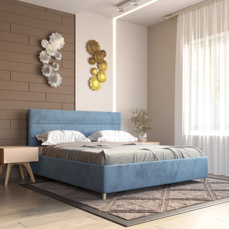 Двуспальная кровать с настилом Медиум, 160х180