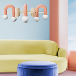 Pendant design lamp Pyppe Flat by UTU Soulful Lighting
