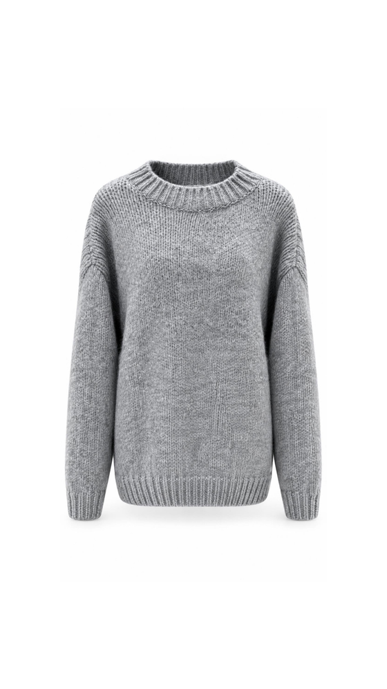 Джемпер over grey