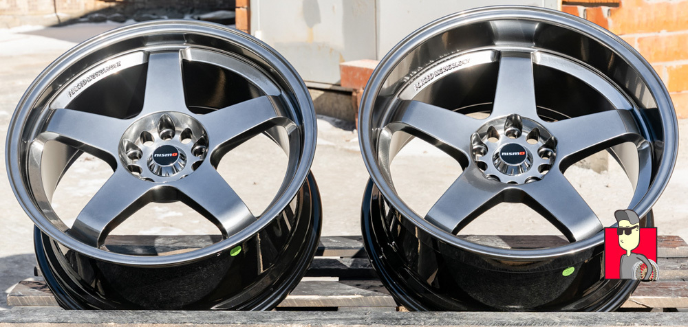 Комплект дисков Nismo LM 18x8.5/9.5 et25/12 5x114.3