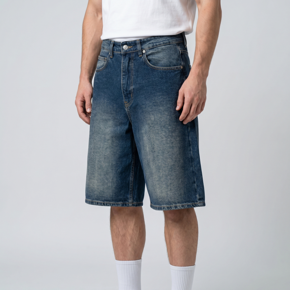Шорты джинсовые Evisu • Синий