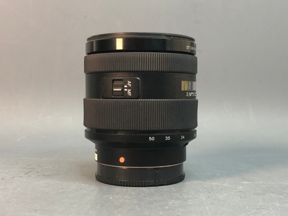 Sony DT 16-50mm 2.8 SSM Sony A царапина на передней линзе