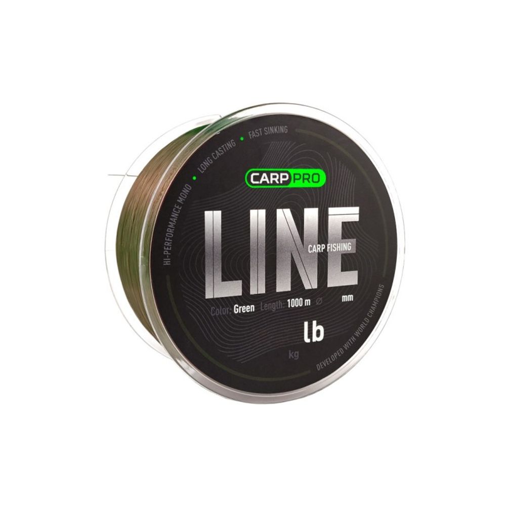 CARP PRO Леска Green 1000м 0,234мм