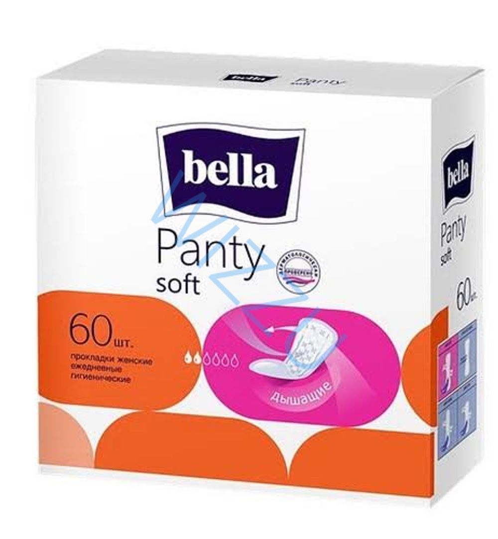 Прокладки BELLA ЕЖЕДНЕВНЫЕ PANTY SOFT 60шт