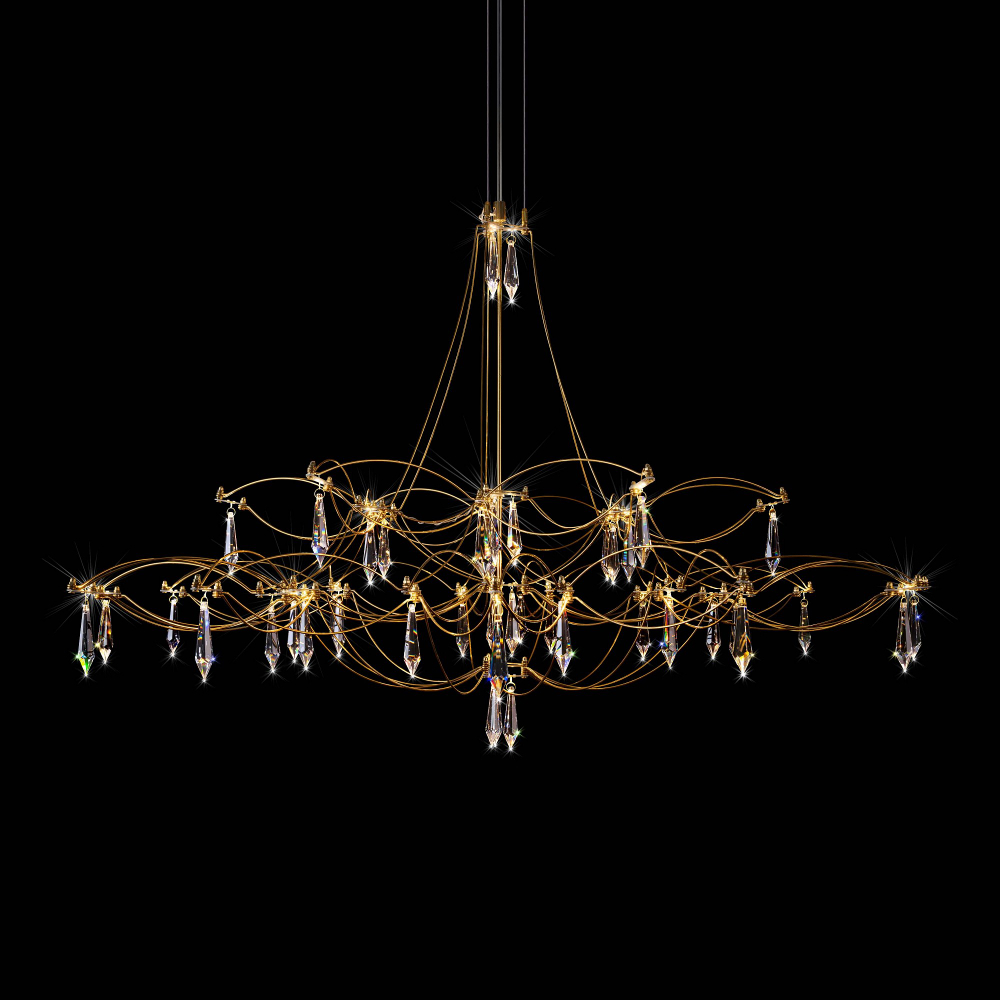 Подвесная люстра Loft it Mira 10590/1000 Gold Asfour